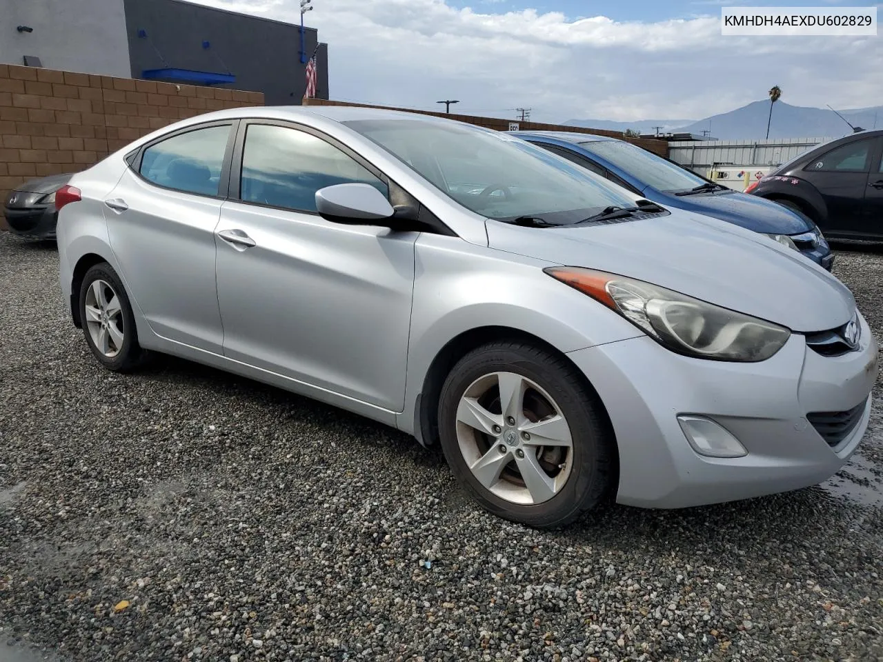 KMHDH4AEXDU602829 2013 Hyundai Elantra Gls