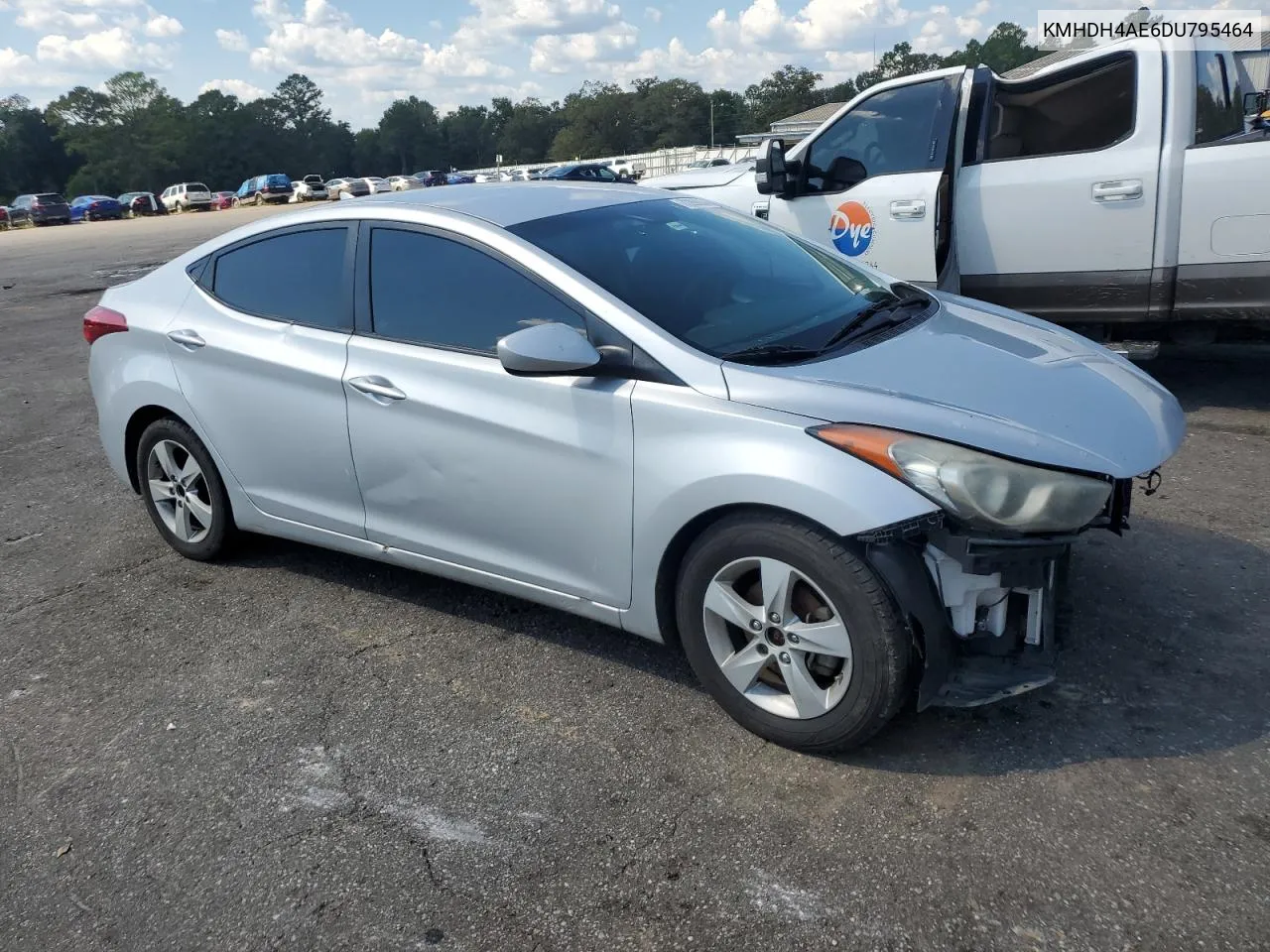 KMHDH4AE6DU795464 2013 Hyundai Elantra Gls