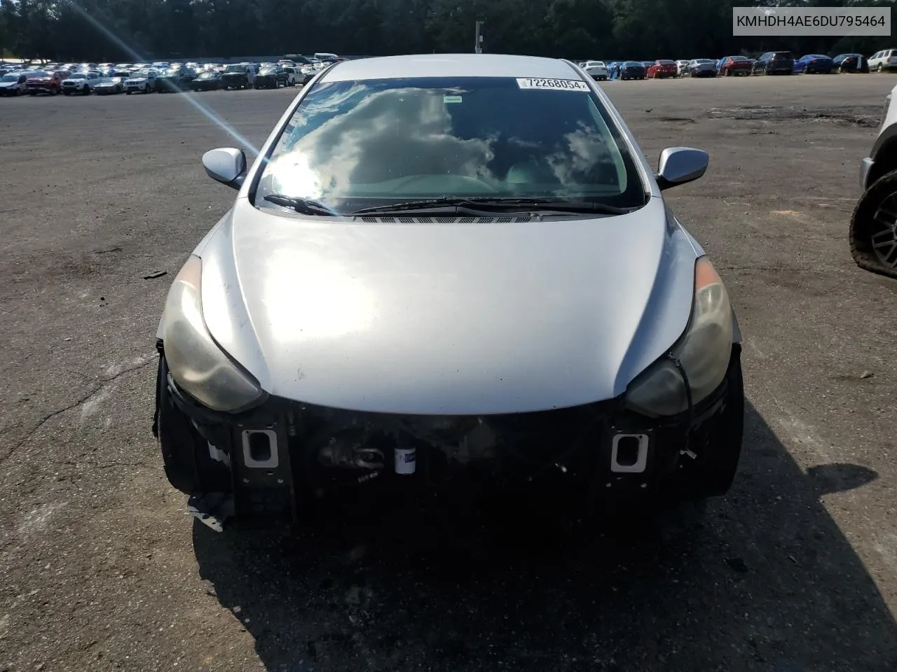 KMHDH4AE6DU795464 2013 Hyundai Elantra Gls