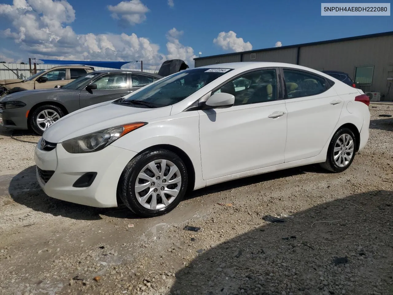 2013 Hyundai Elantra Gls VIN: 5NPDH4AE8DH222080 Lot: 72272354