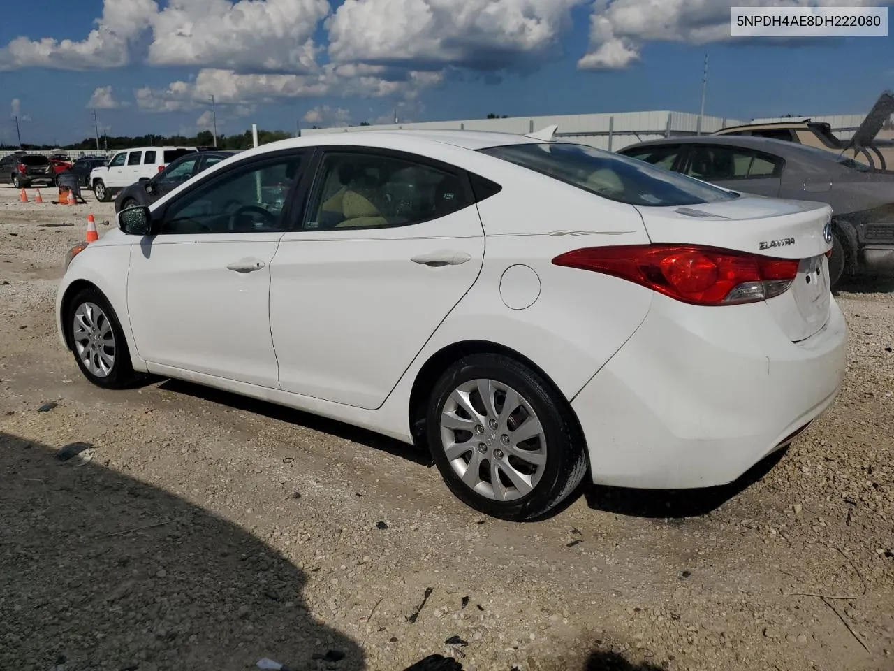 2013 Hyundai Elantra Gls VIN: 5NPDH4AE8DH222080 Lot: 72272354