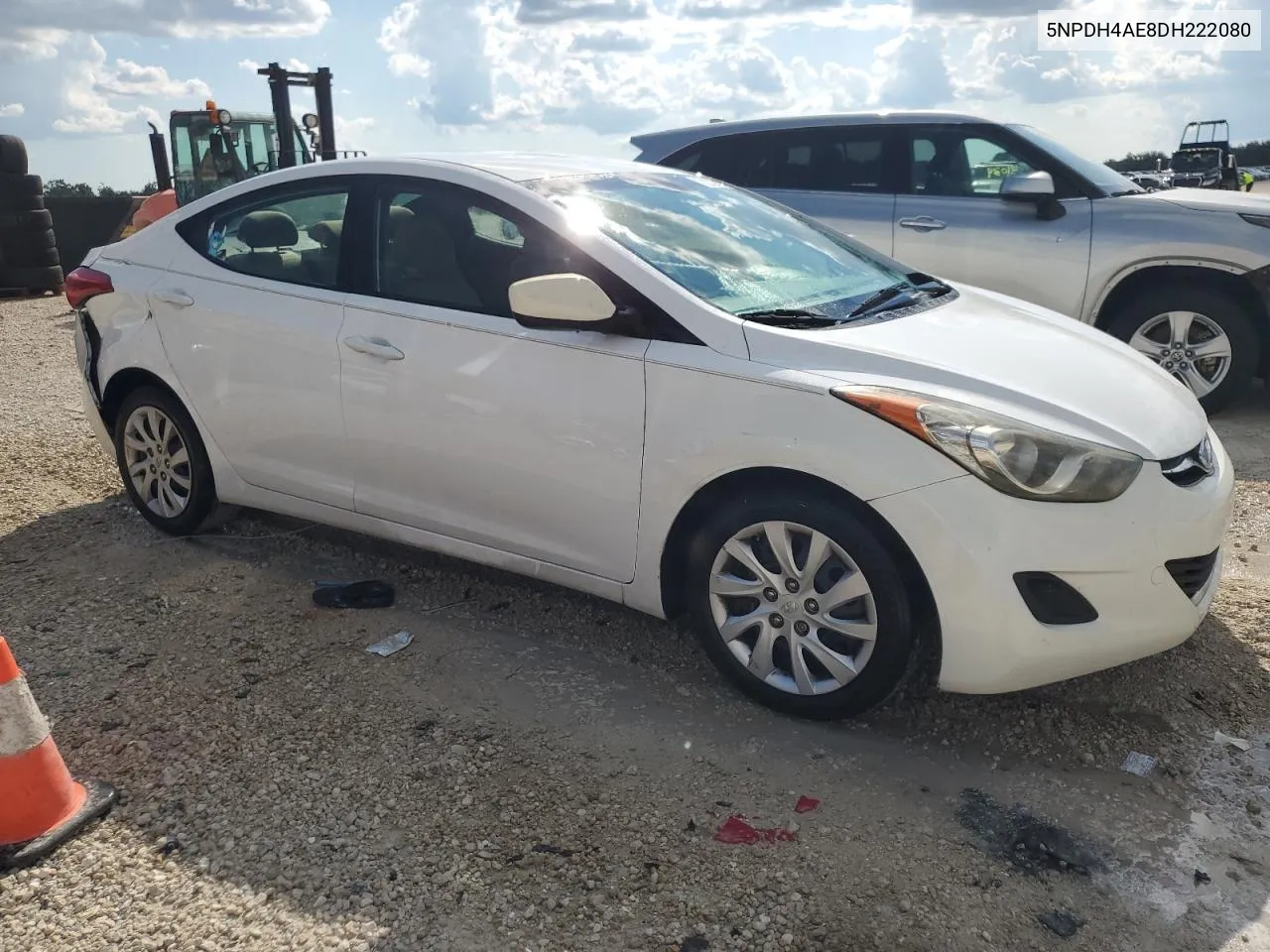 5NPDH4AE8DH222080 2013 Hyundai Elantra Gls