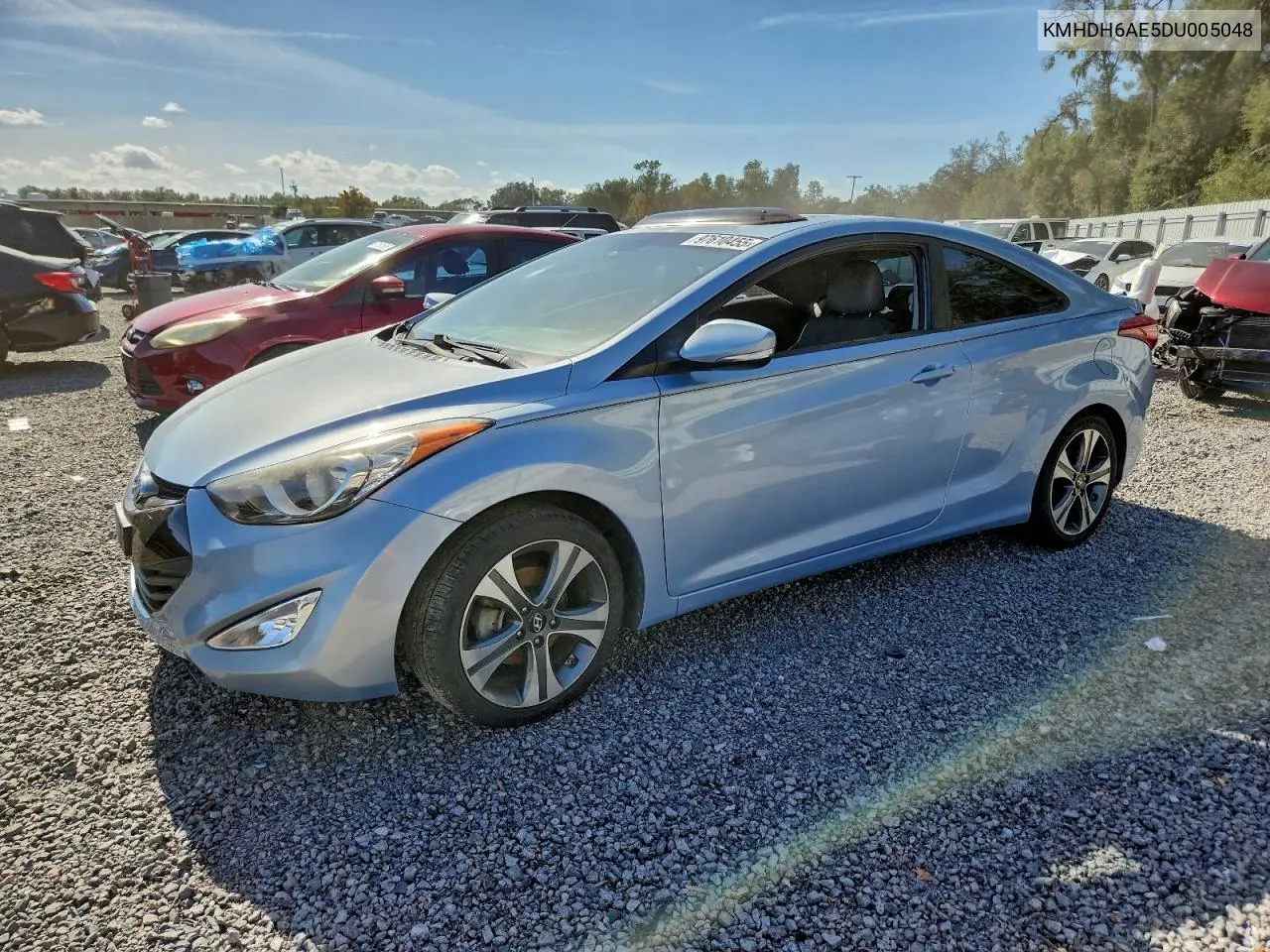 KMHDH6AE5DU005048 2013 Hyundai Elantra