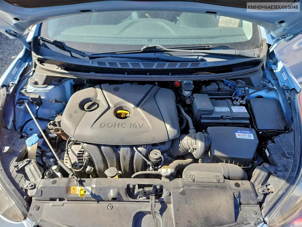 KMHDH6AE5DU005048 2013 Hyundai Elantra