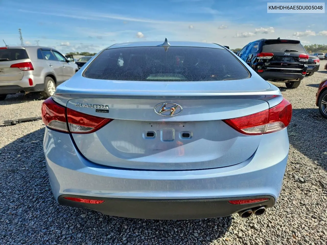 KMHDH6AE5DU005048 2013 Hyundai Elantra