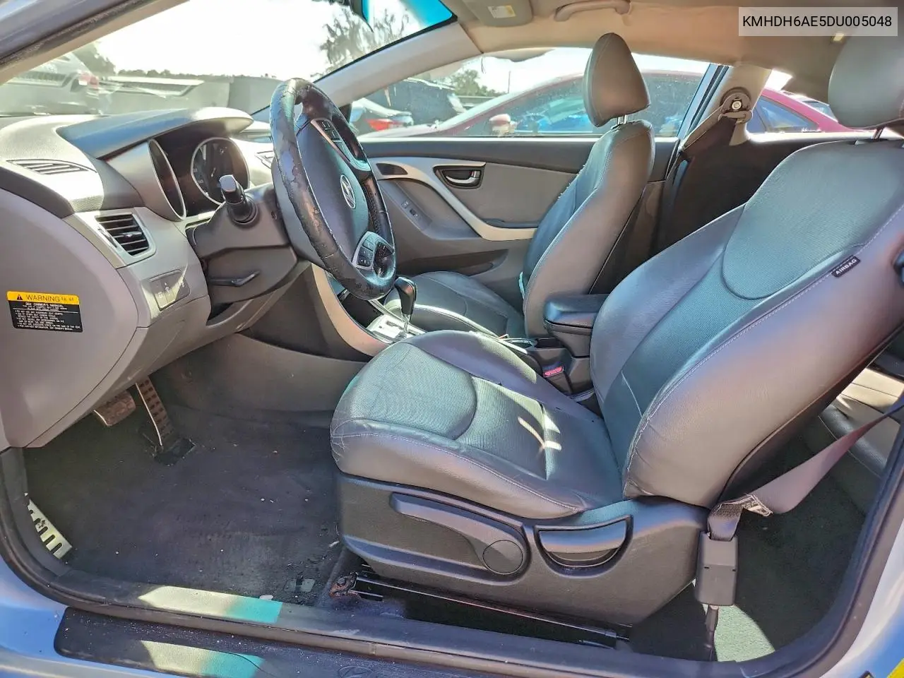 KMHDH6AE5DU005048 2013 Hyundai Elantra