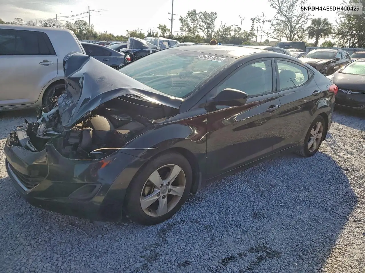 5NPDH4AE5DH400429 2013 Hyundai Elantra Gls