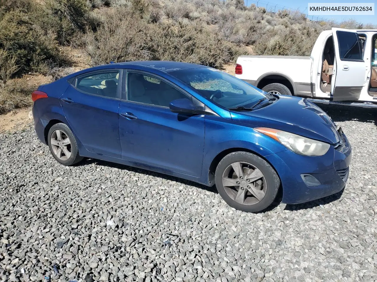 KMHDH4AE5DU762634 2013 Hyundai Elantra Gls