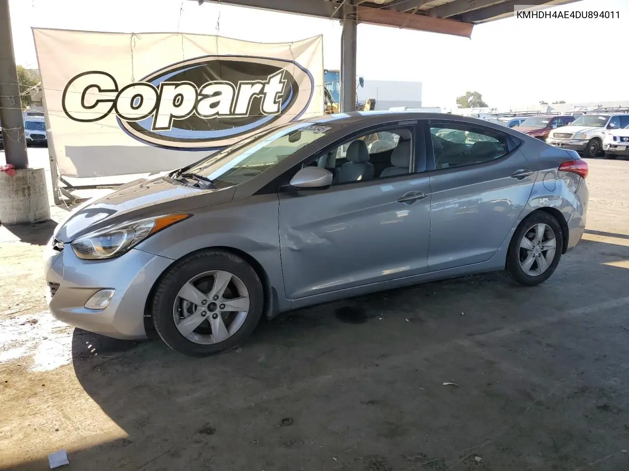 KMHDH4AE4DU894011 2013 Hyundai Elantra Gls