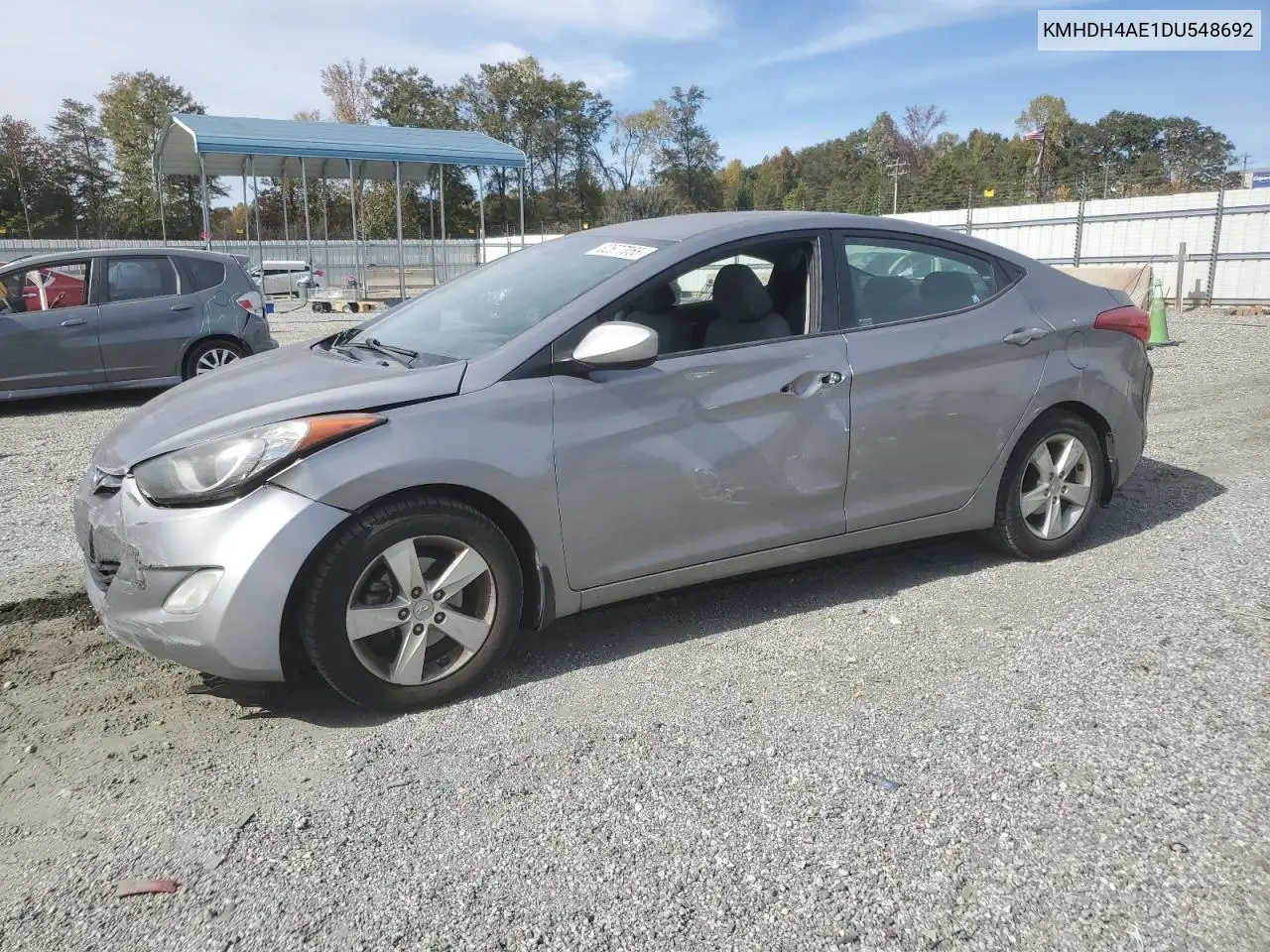 KMHDH4AE1DU548692 2013 Hyundai Elantra Gls
