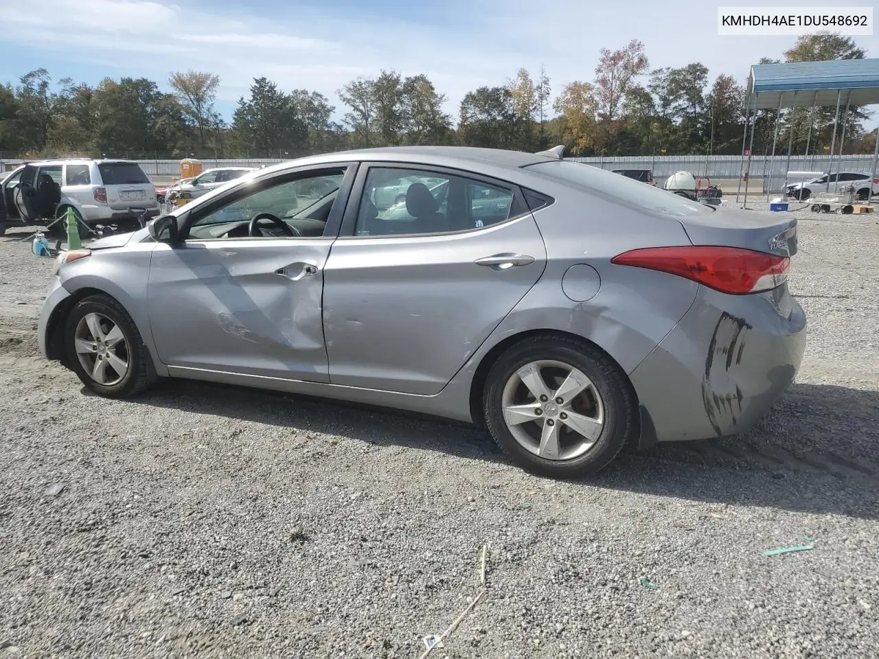 KMHDH4AE1DU548692 2013 Hyundai Elantra Gls