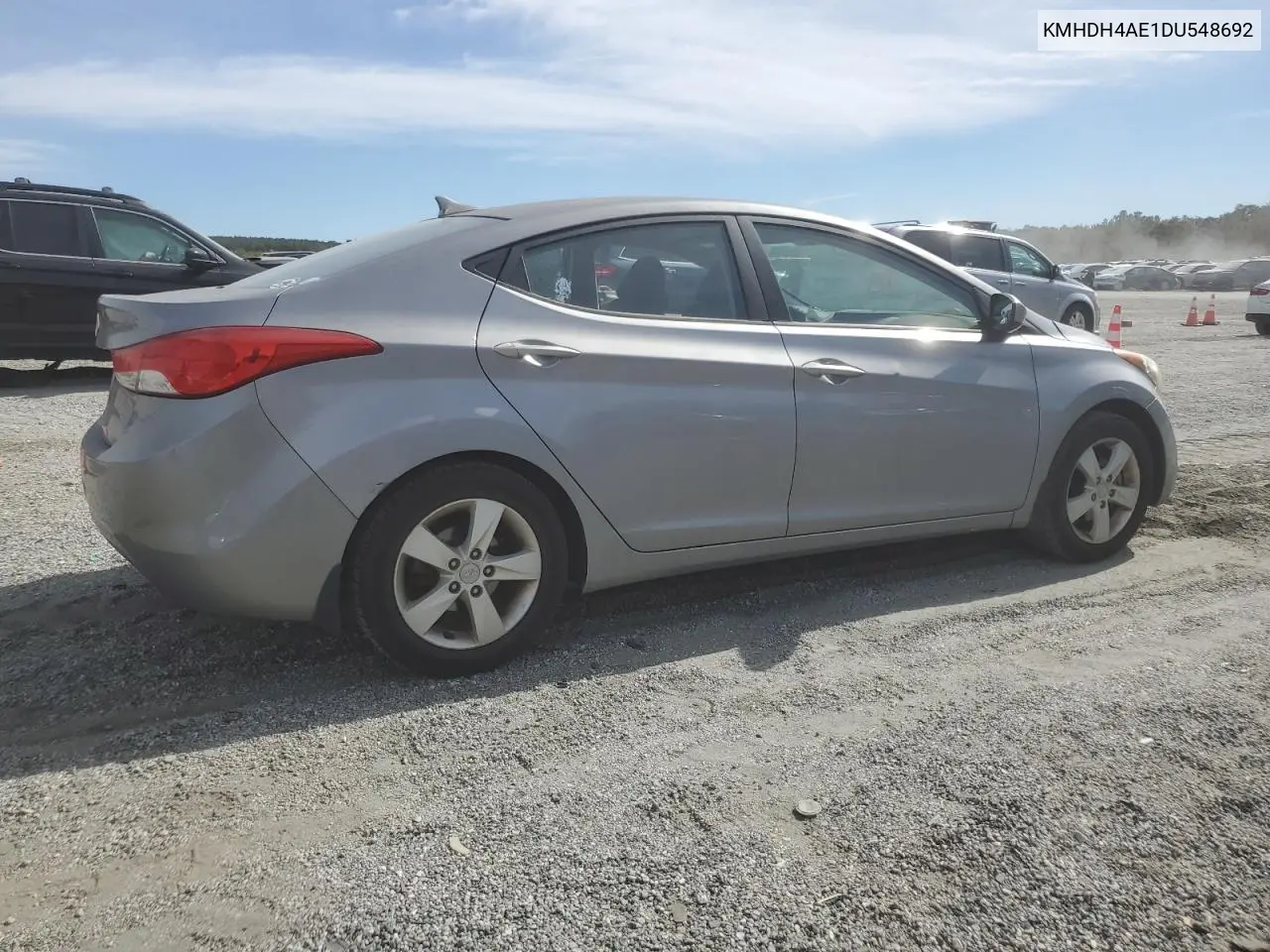 KMHDH4AE1DU548692 2013 Hyundai Elantra Gls