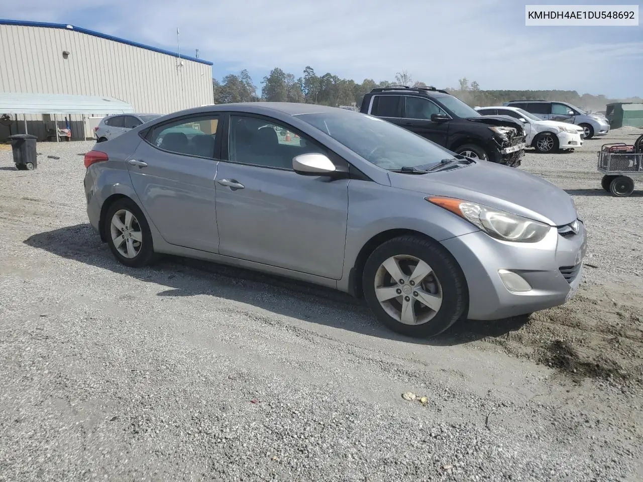 KMHDH4AE1DU548692 2013 Hyundai Elantra Gls