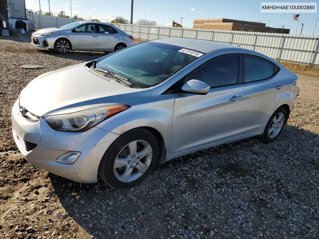 KMHDH4AE1DU002880 2013 Hyundai Elantra Gls