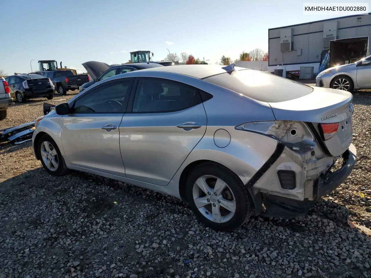 KMHDH4AE1DU002880 2013 Hyundai Elantra Gls