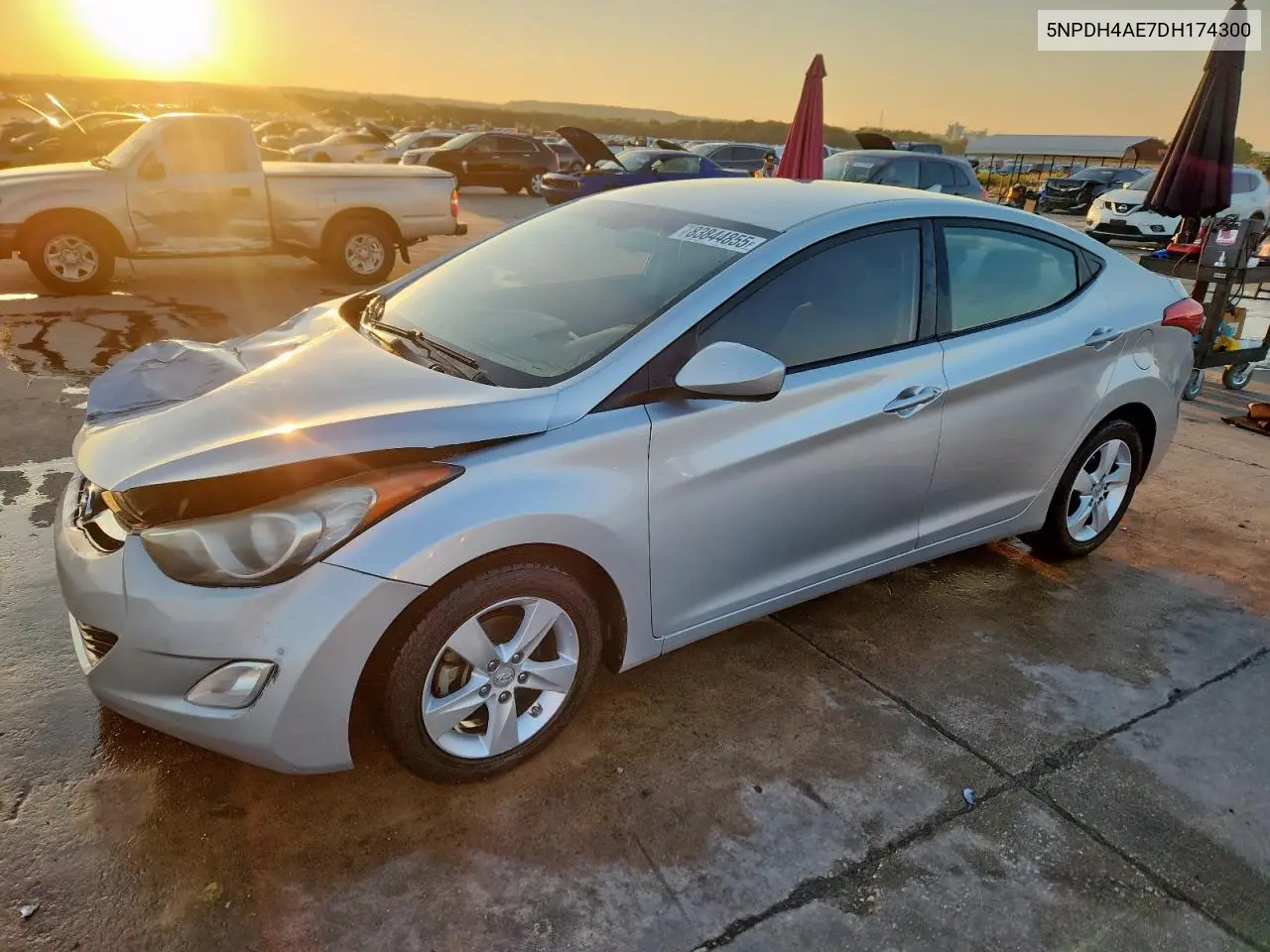 5NPDH4AE7DH174300 2013 Hyundai Elantra Gls