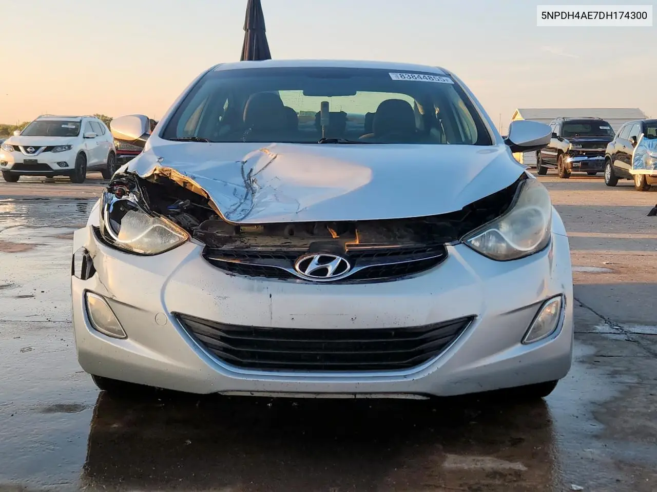 5NPDH4AE7DH174300 2013 Hyundai Elantra Gls