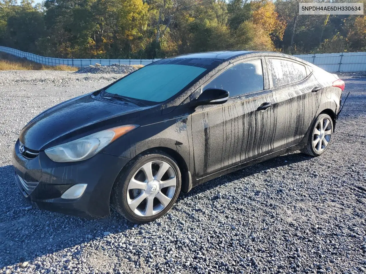 5NPDH4AE6DH330634 2013 Hyundai Elantra Gls