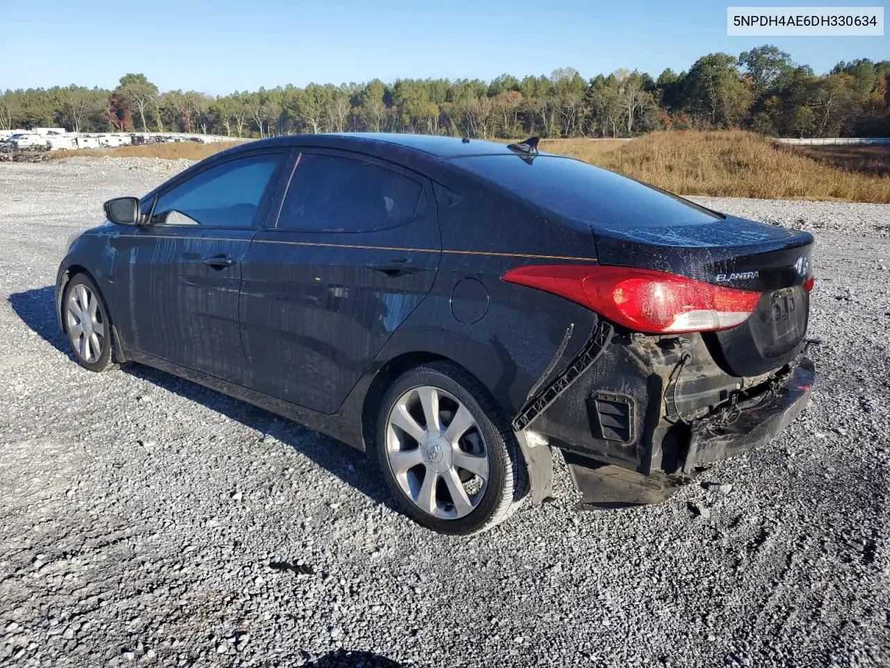 5NPDH4AE6DH330634 2013 Hyundai Elantra Gls