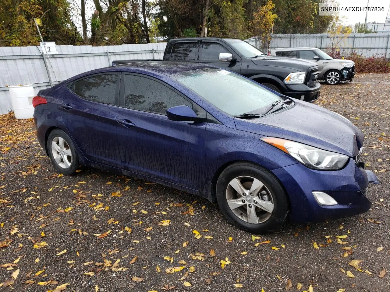5NPDH4AEXDH287836 2013 Hyundai Elantra Gls