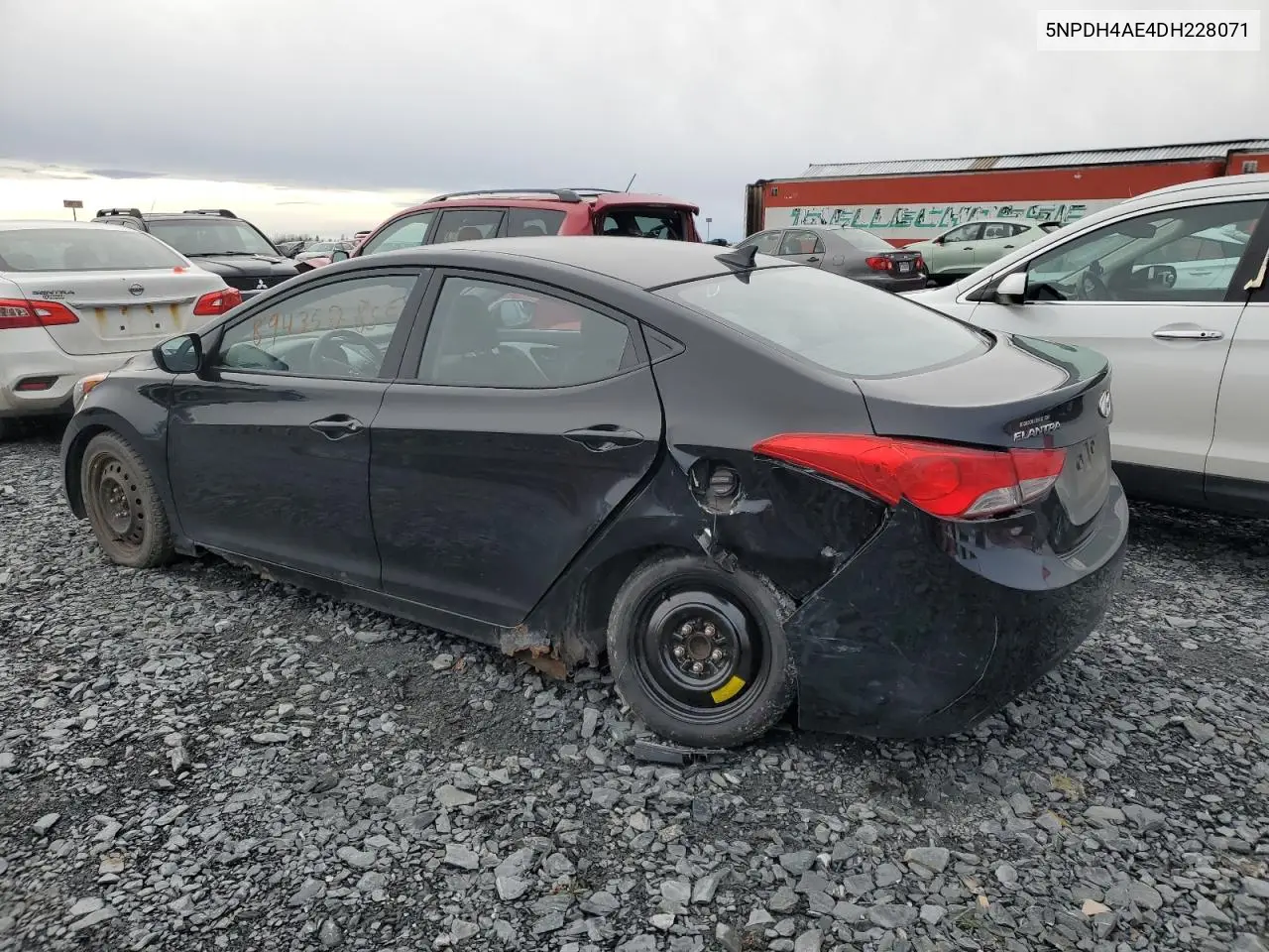 5NPDH4AE4DH228071 2013 Hyundai Elantra Gls