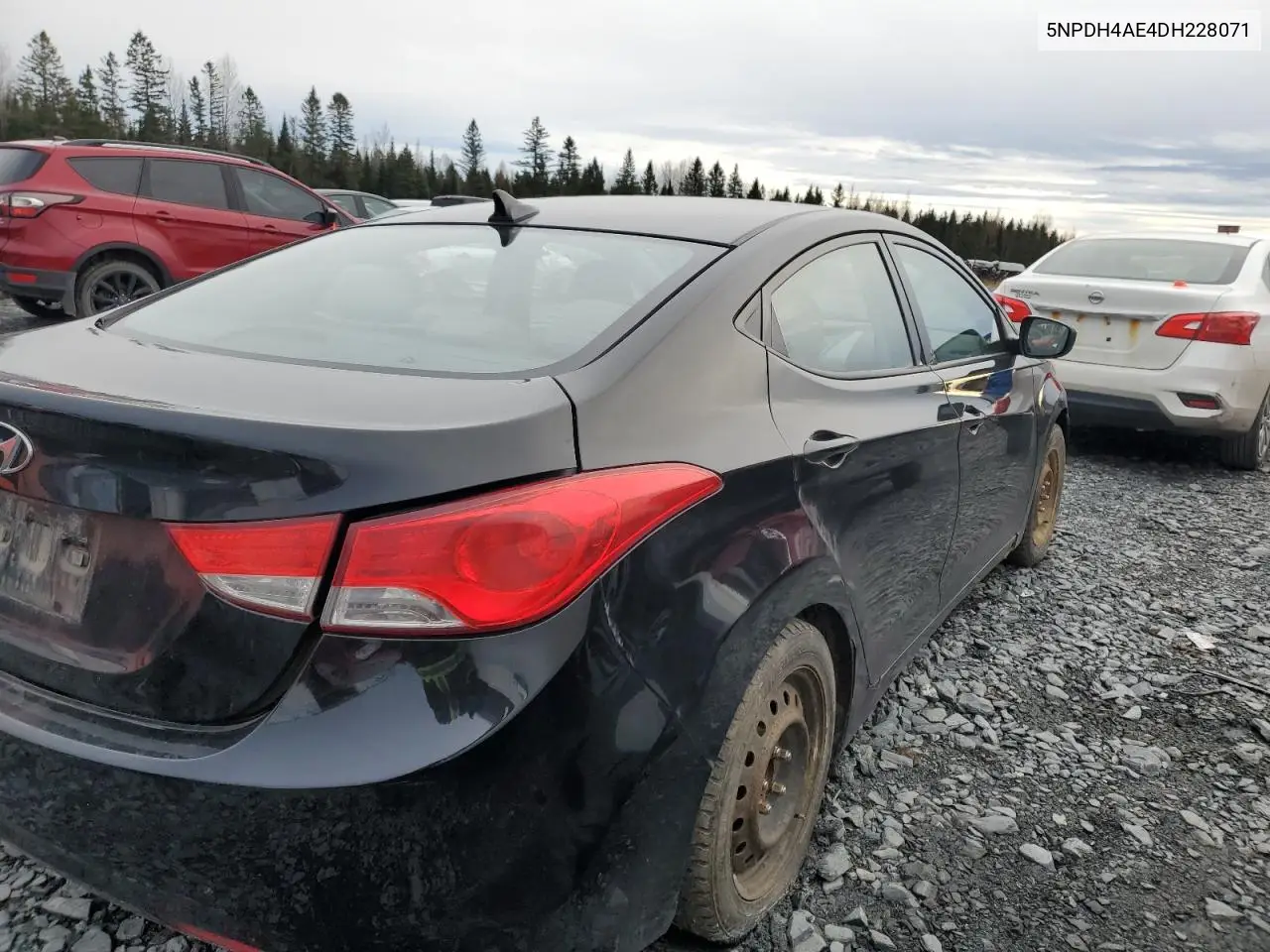 5NPDH4AE4DH228071 2013 Hyundai Elantra Gls