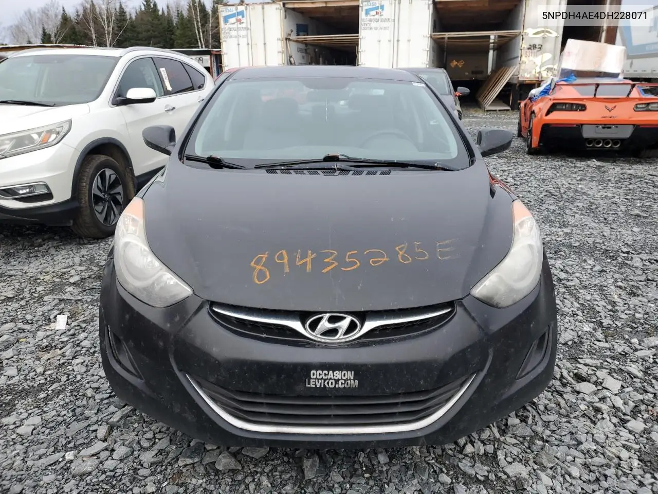 5NPDH4AE4DH228071 2013 Hyundai Elantra Gls