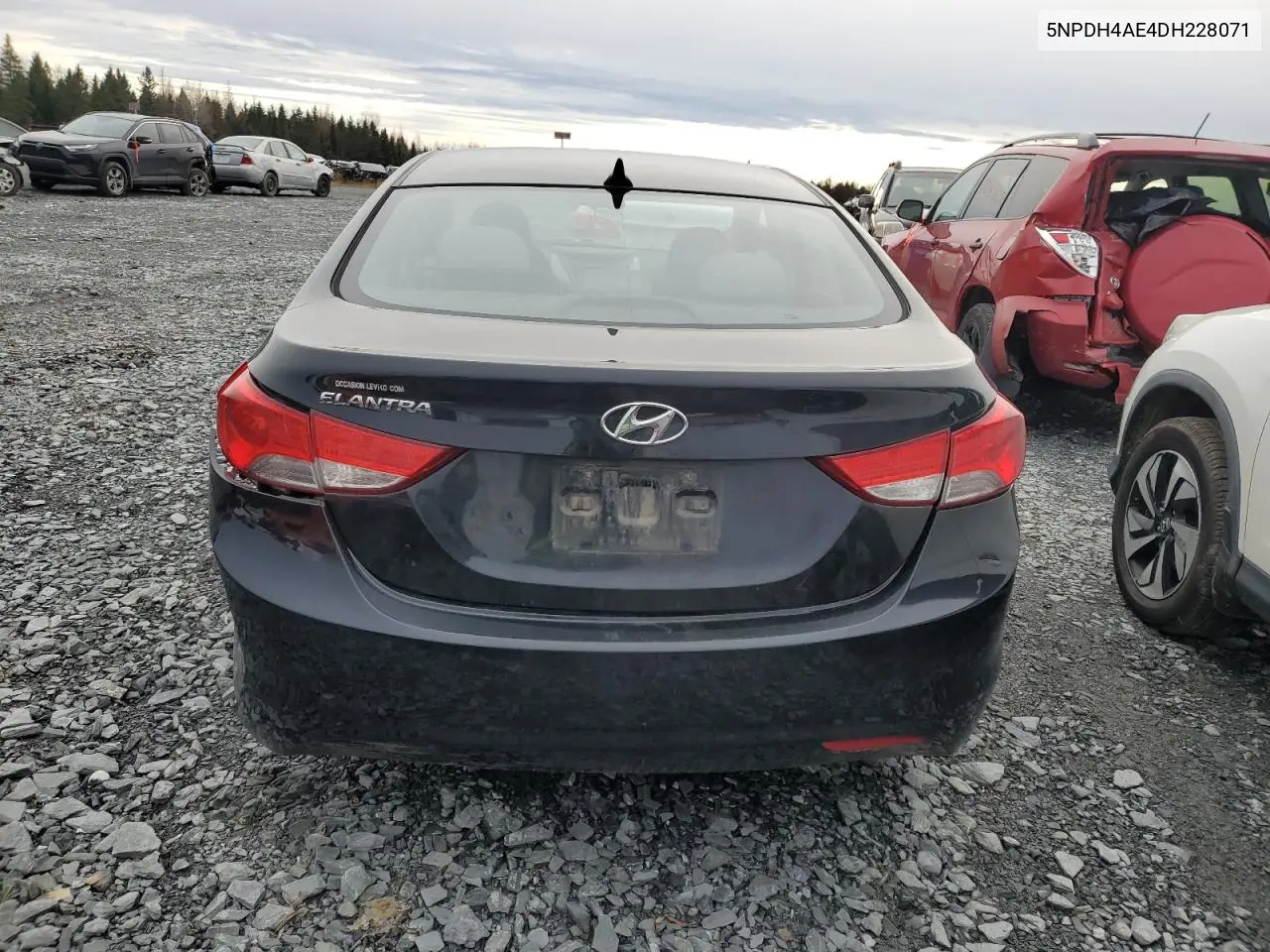 5NPDH4AE4DH228071 2013 Hyundai Elantra Gls