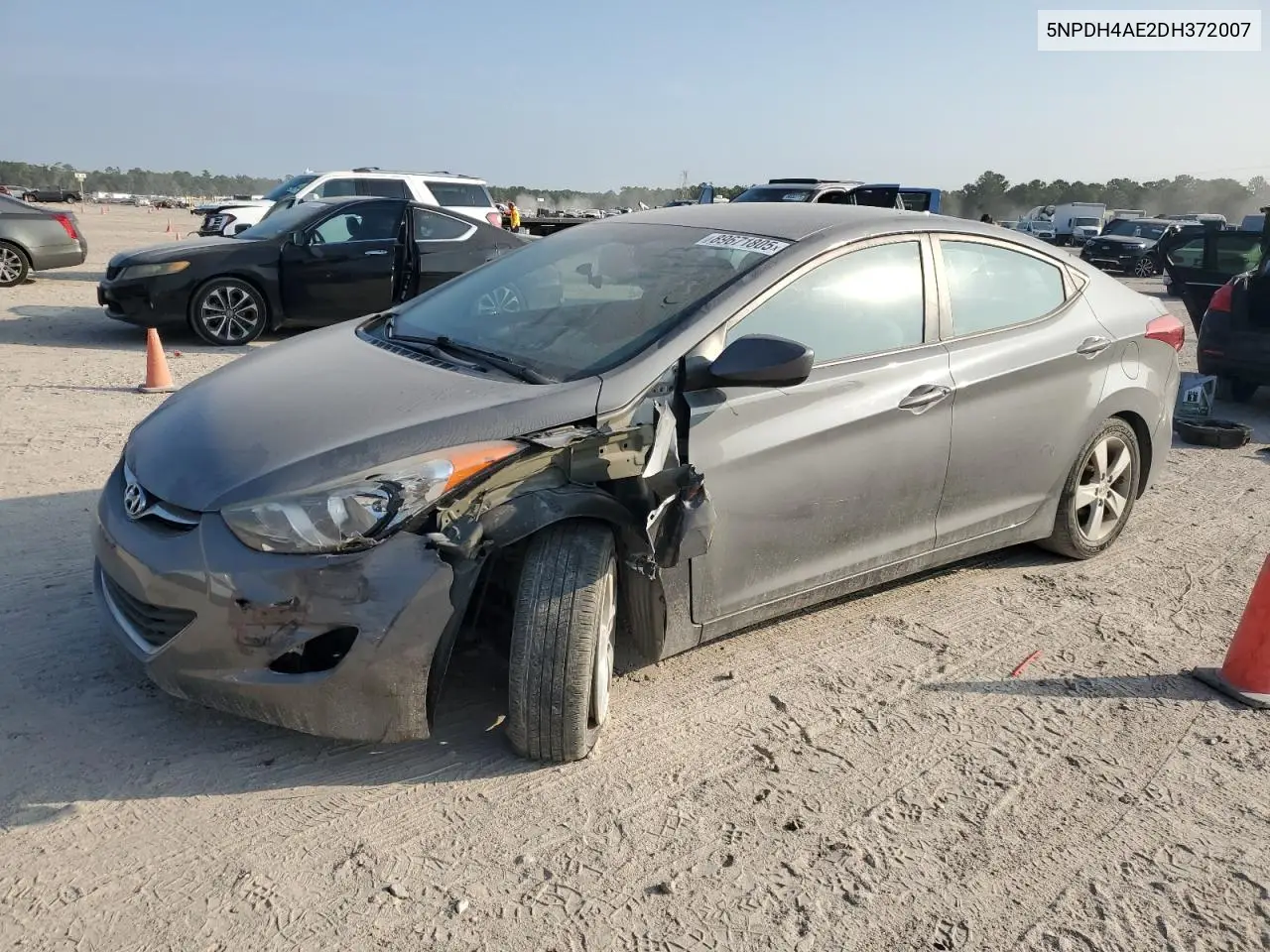 5NPDH4AE2DH372007 2013 Hyundai Elantra Gls