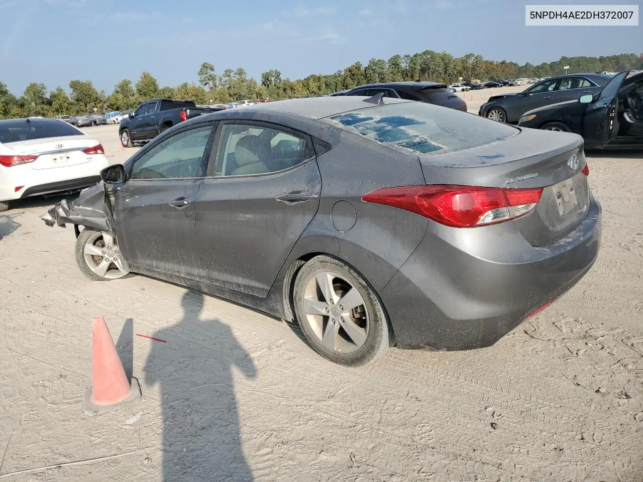 5NPDH4AE2DH372007 2013 Hyundai Elantra Gls
