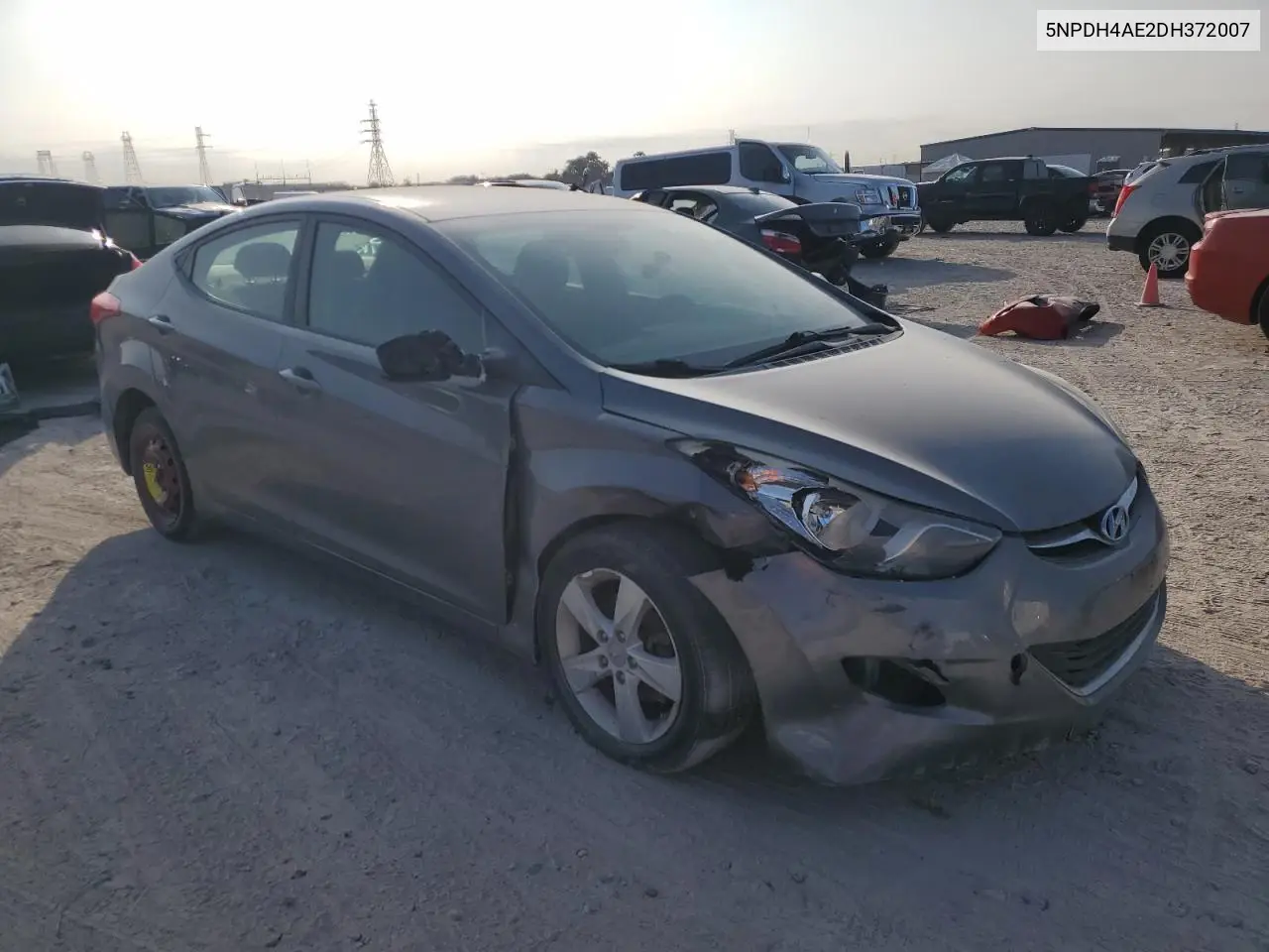 5NPDH4AE2DH372007 2013 Hyundai Elantra Gls