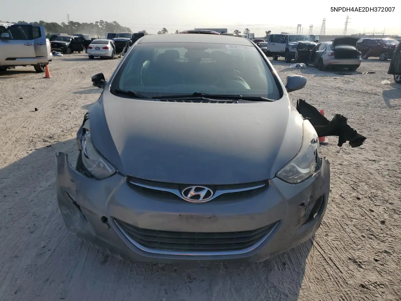 5NPDH4AE2DH372007 2013 Hyundai Elantra Gls