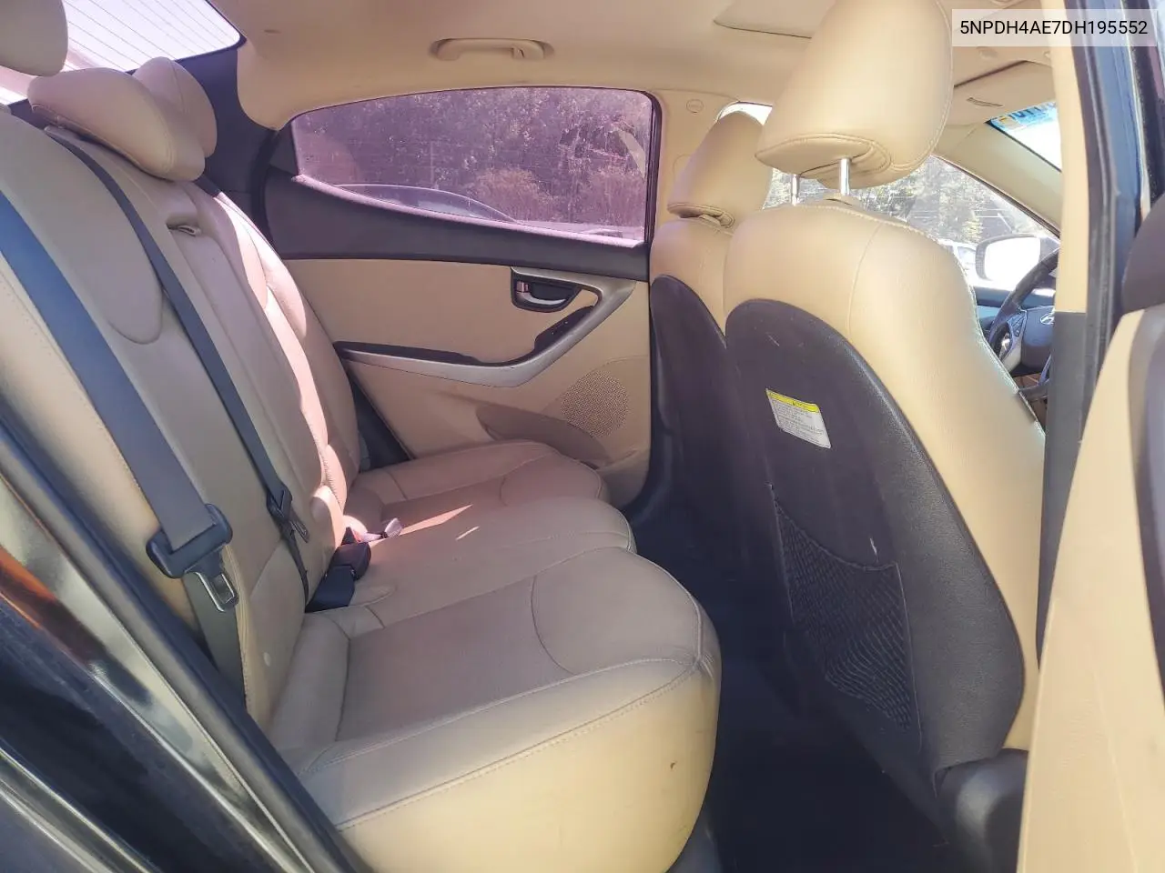 5NPDH4AE7DH195552 2013 Hyundai Elantra Gls