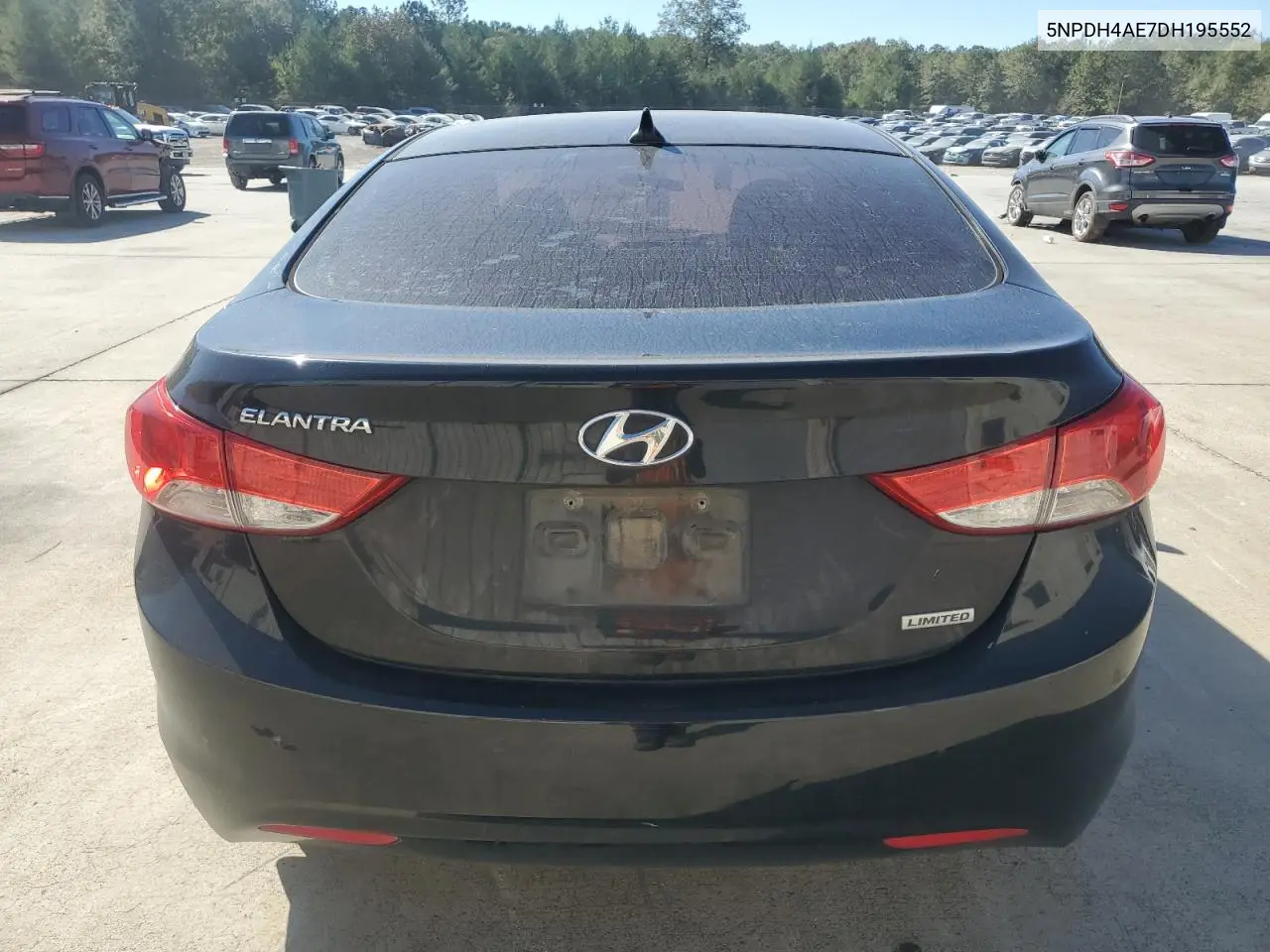 5NPDH4AE7DH195552 2013 Hyundai Elantra Gls