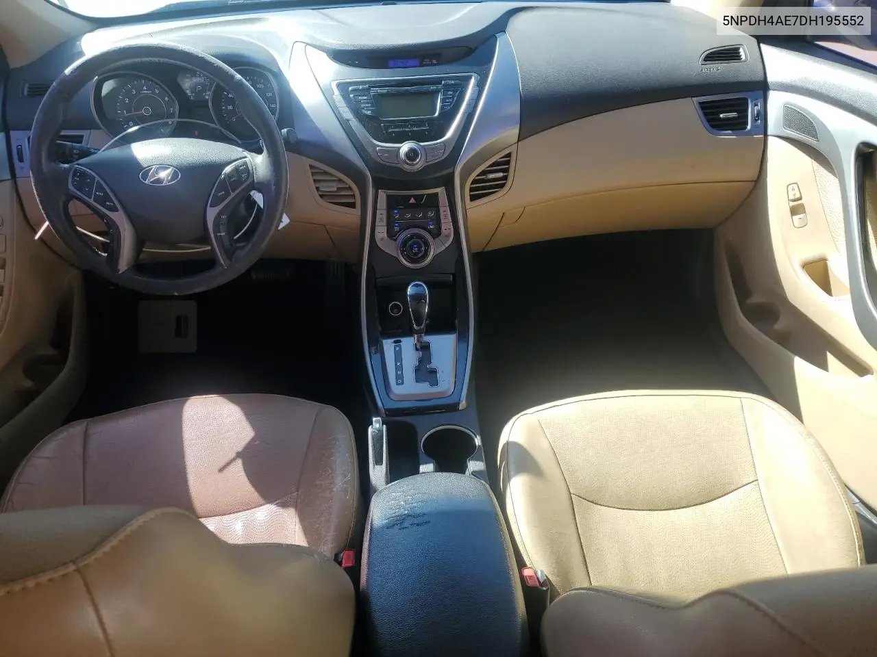5NPDH4AE7DH195552 2013 Hyundai Elantra Gls