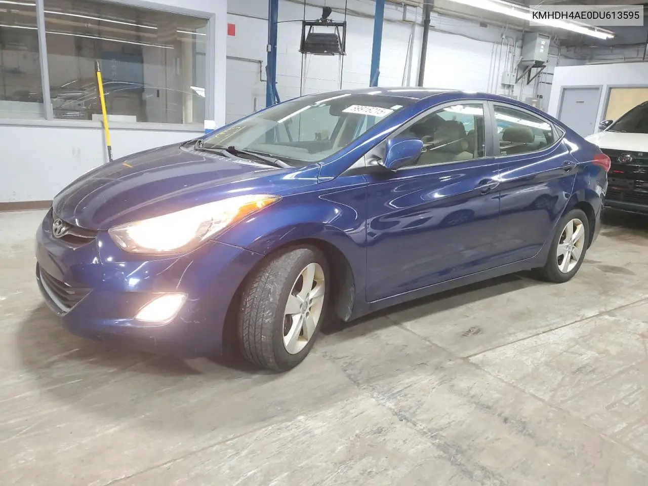 KMHDH4AE0DU613595 2013 Hyundai Elantra Gls