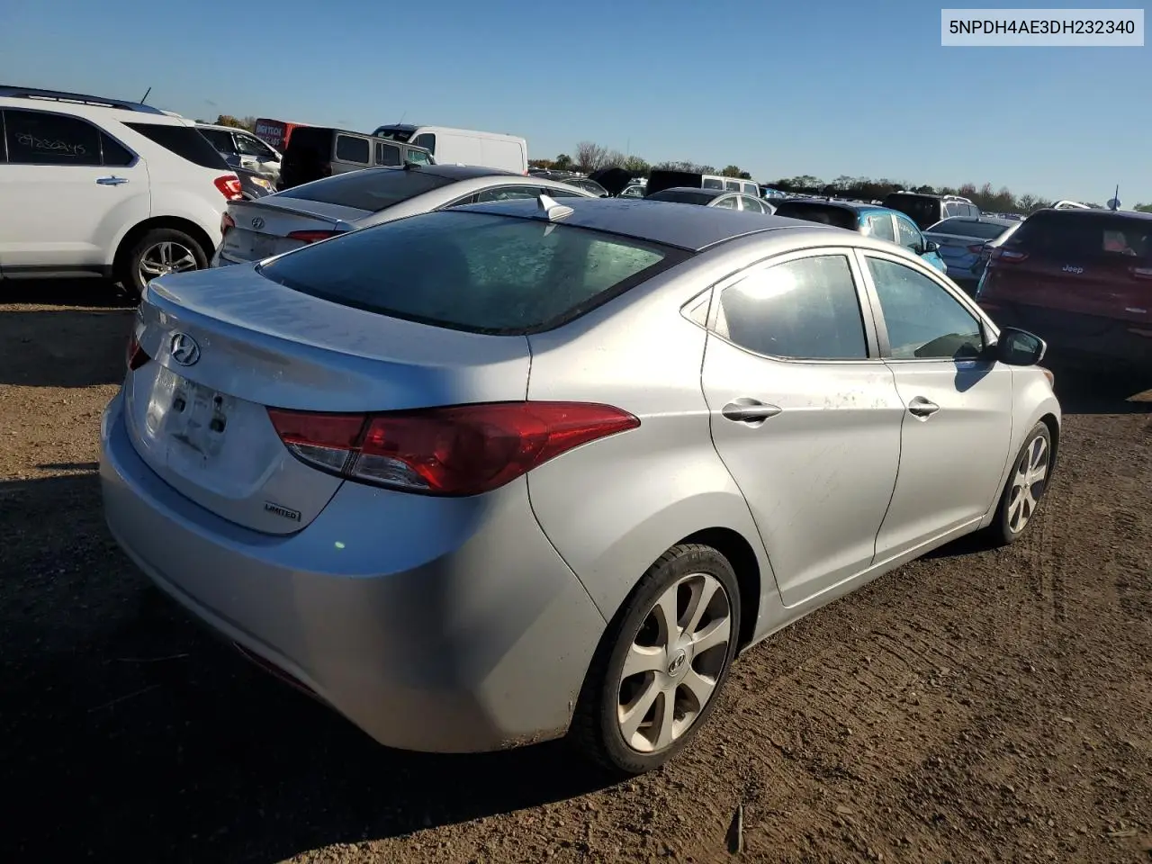 5NPDH4AE3DH232340 2013 Hyundai Elantra Gls