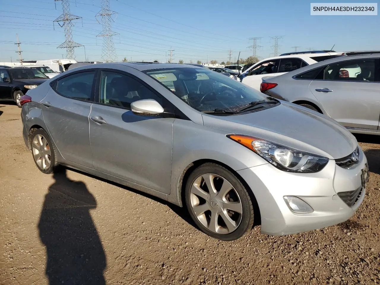 5NPDH4AE3DH232340 2013 Hyundai Elantra Gls