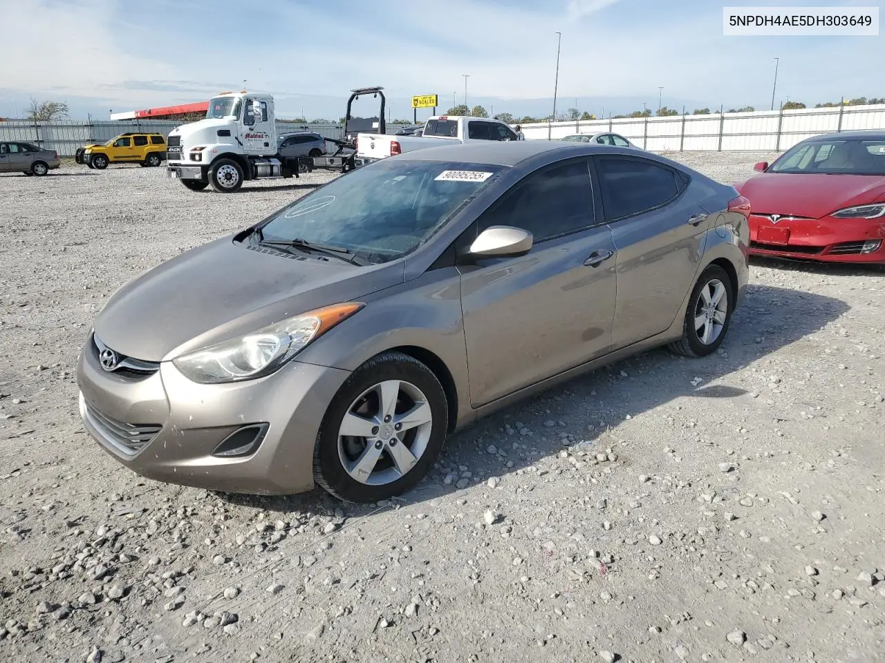 5NPDH4AE5DH303649 2013 Hyundai Elantra Gls