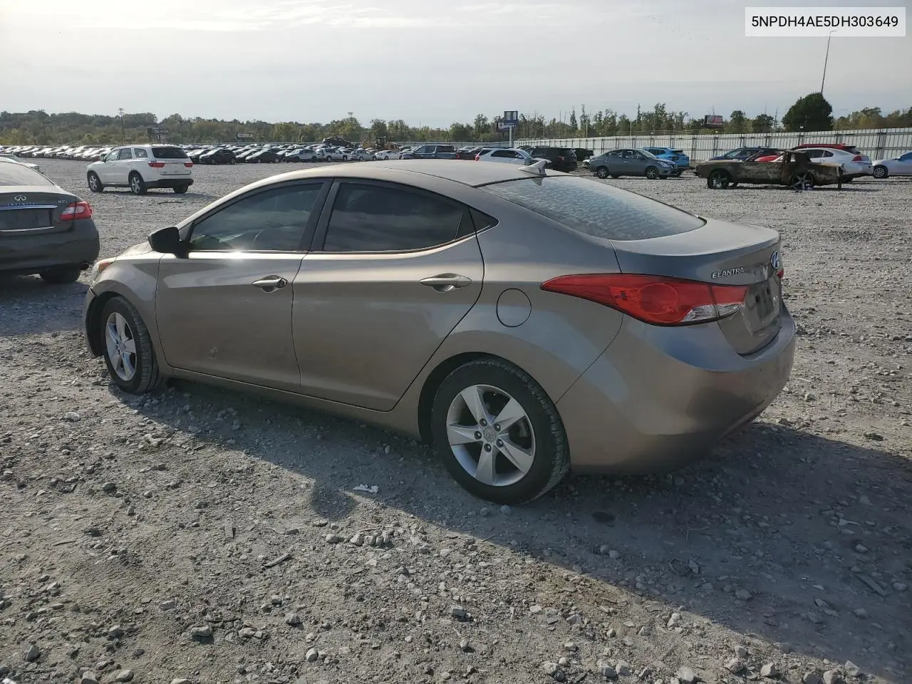 5NPDH4AE5DH303649 2013 Hyundai Elantra Gls