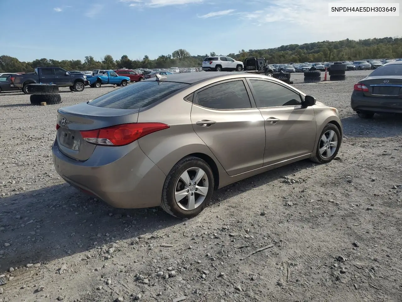 5NPDH4AE5DH303649 2013 Hyundai Elantra Gls