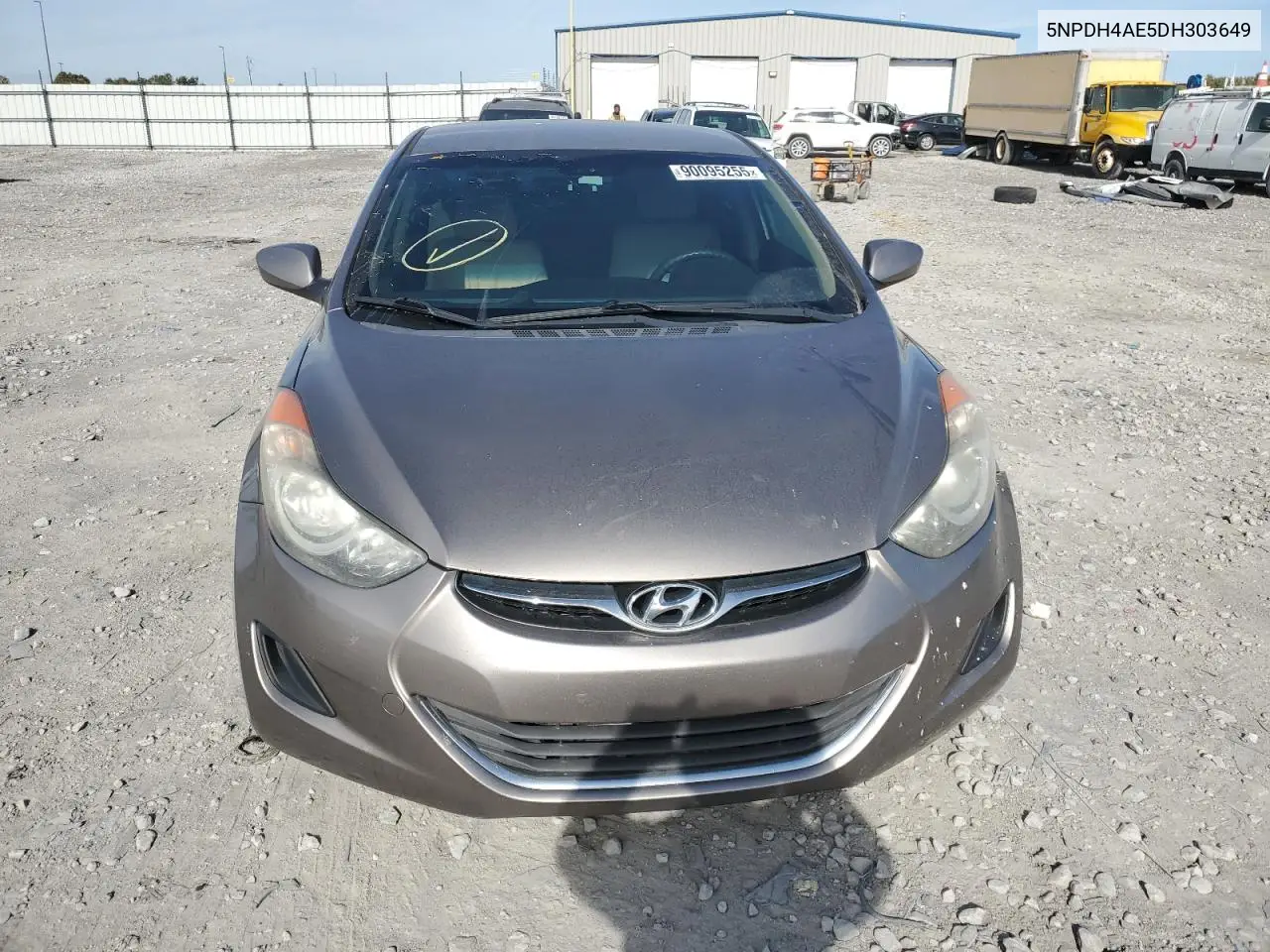 5NPDH4AE5DH303649 2013 Hyundai Elantra Gls