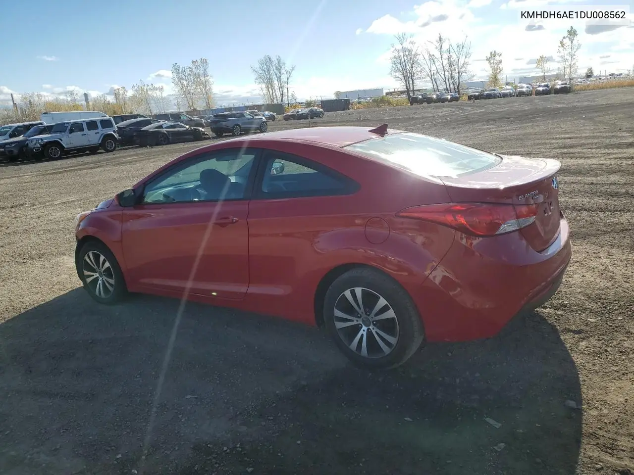 KMHDH6AE1DU008562 2013 Hyundai Elantra Coupe Gs