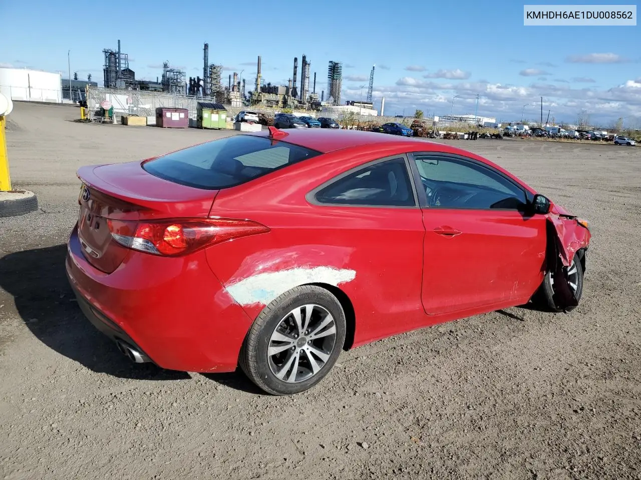 KMHDH6AE1DU008562 2013 Hyundai Elantra Coupe Gs