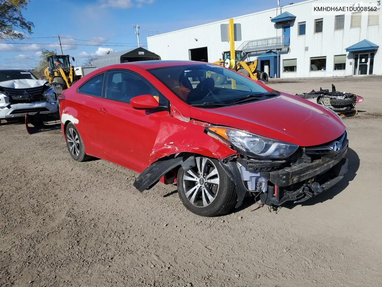KMHDH6AE1DU008562 2013 Hyundai Elantra Coupe Gs