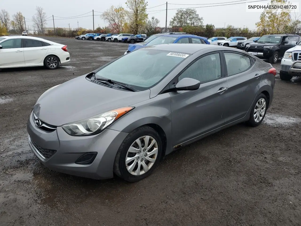 5NPDH4AE5DH248720 2013 Hyundai Elantra Gls