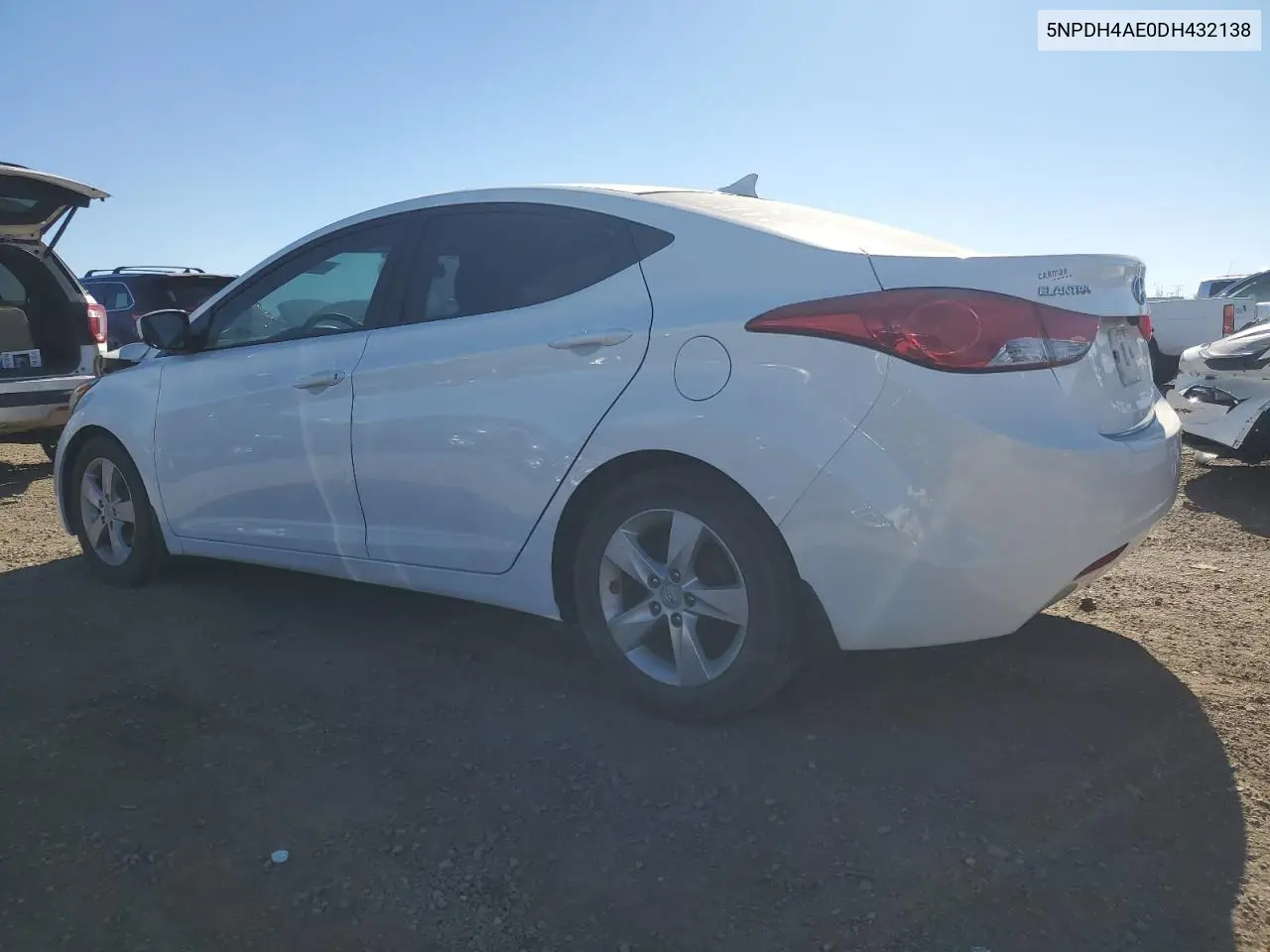 5NPDH4AE0DH432138 2013 Hyundai Elantra Gls