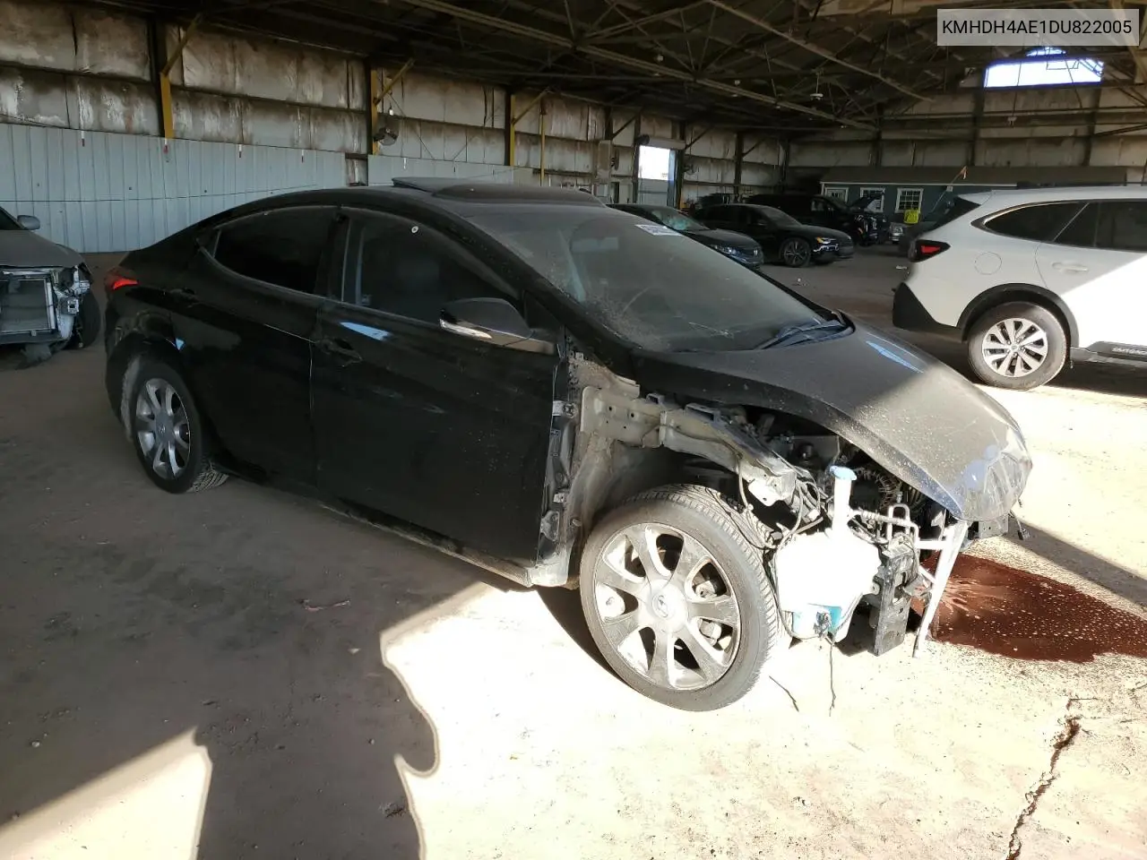 KMHDH4AE1DU822005 2013 Hyundai Elantra Gls