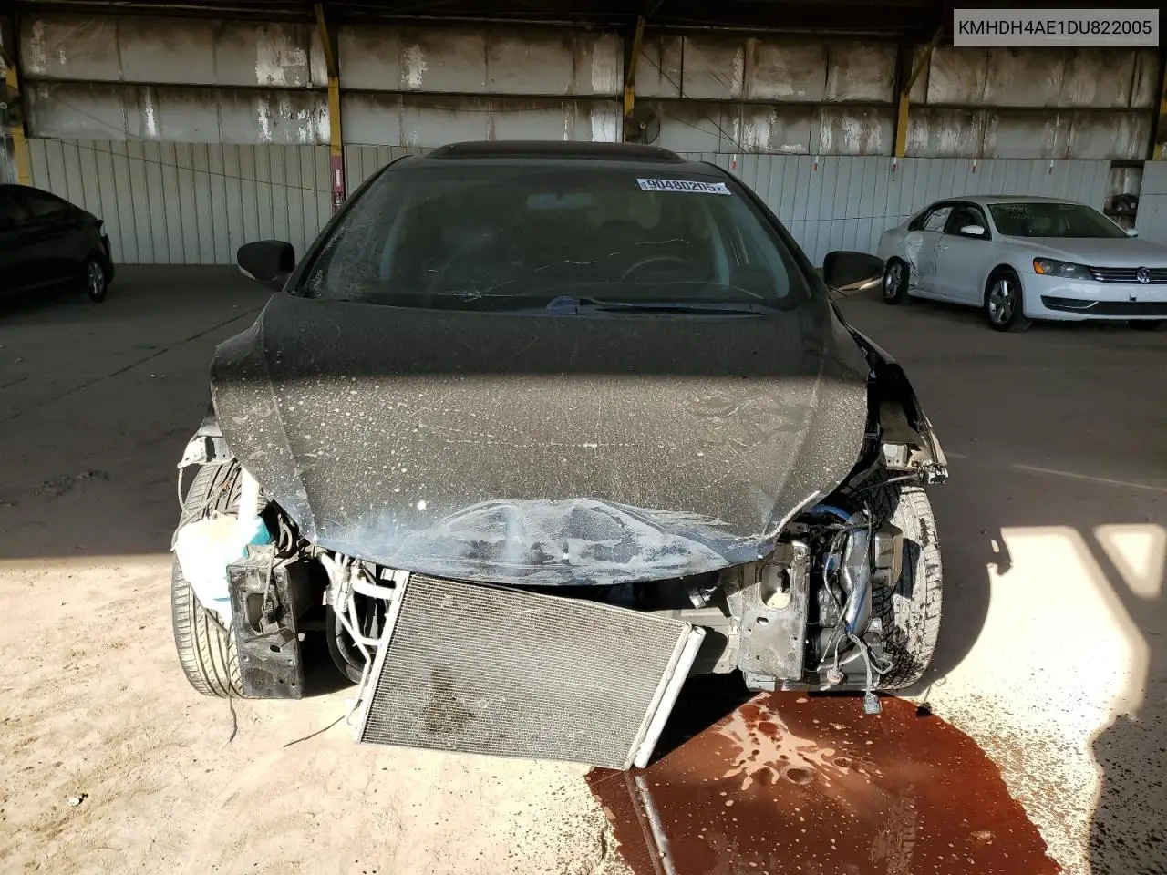 KMHDH4AE1DU822005 2013 Hyundai Elantra Gls