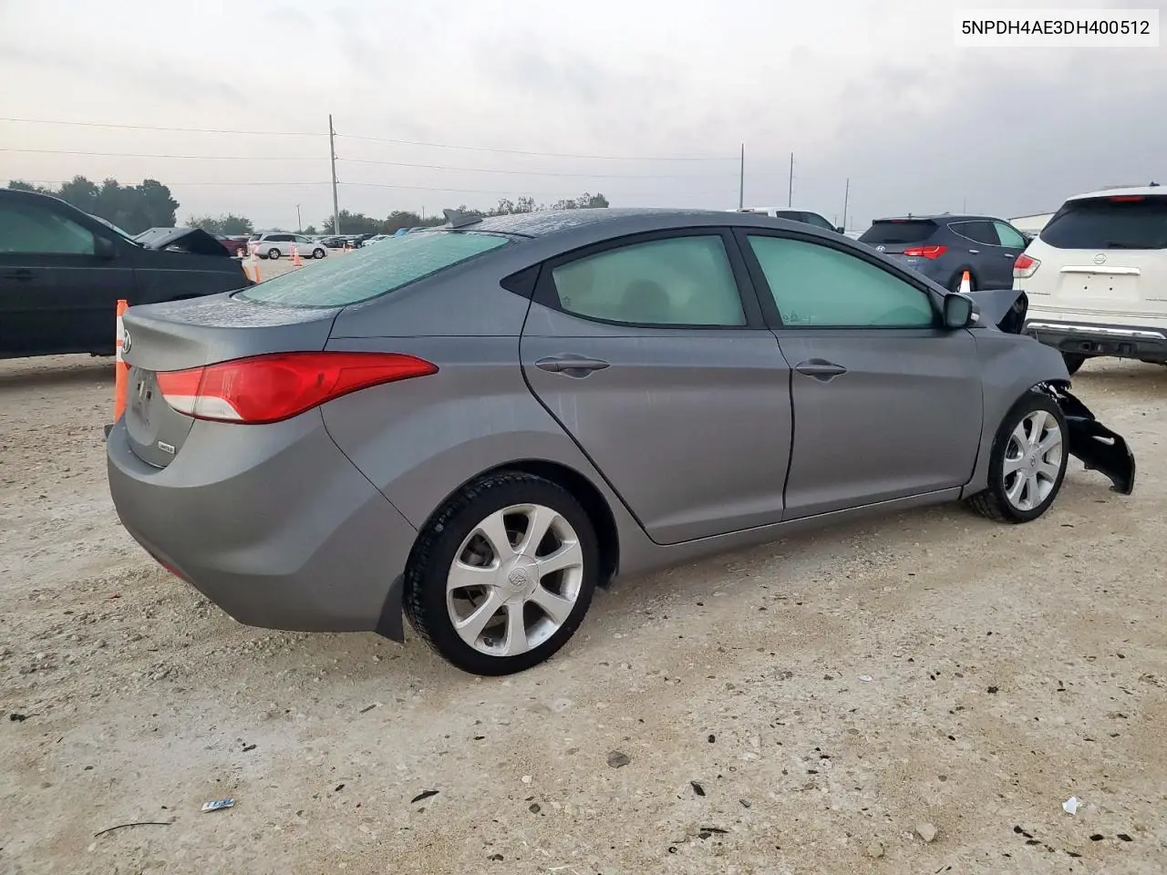 5NPDH4AE3DH400512 2013 Hyundai Elantra Gls